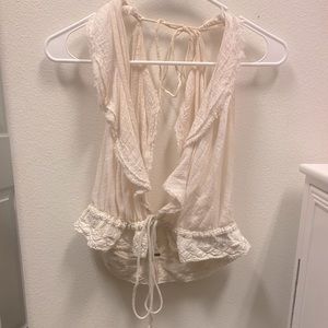 Free people crop top- size L